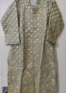 Short Festive Kurta With Dupatta