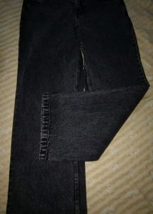 Charcoal New Straight Fit Jeans Hi