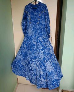 One Piece Long Printed Dress
