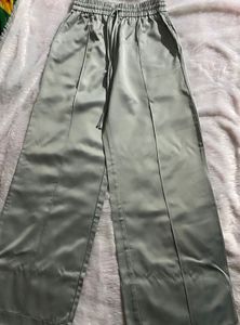 Zara Satin High Rise Trouser