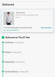 Jack and Jones Slim Fit Shirt.