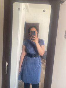 Long Top Cum Onepiece With Belt