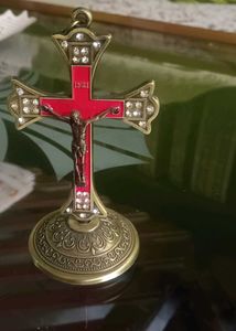 Car Dashboard Christian Jesus Cross