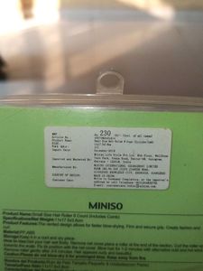 MINISO Heatless Hair Curlers