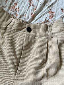 Cream Corduroy Pants