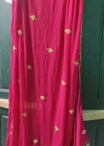 Sharara Set Blue Pink Combination