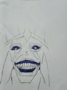 Creepy Smile Sketch