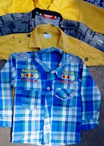 2+4 Years Boy Combo Of 8 Shirt 👕 Good Condition