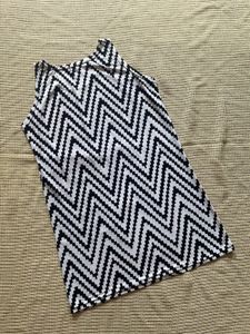 Zigzag Print Tank Top