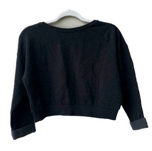 ZARA CROPPED SWEATSHIRT