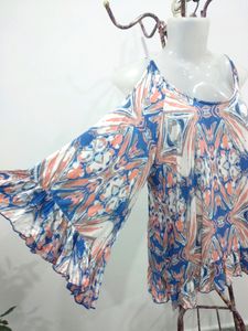 Cold Shoulder Bell Sleeves Top