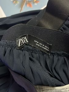Zara Pleated Midi Skirt