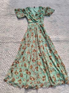 Floral Print Maxi Dress