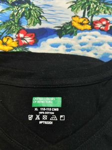Black Benetton T-Shirt