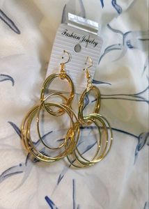 Gold Plated Hoop Earings