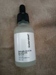 underated face serum salicylic acid