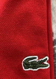 Red Lacoste Polo Shirt