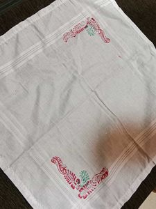 Pack Of To Vintage Hand-Painted Handkerchief By Me