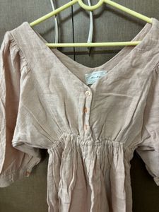 Classy Top (dress) Puffy Sleeves