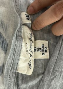 Gray H&amp;M T-Shirt