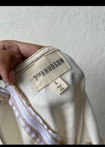 White Denim Dress