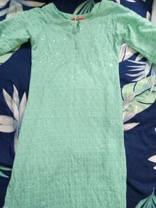 Sea Green Colour Kurta