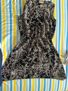 Paisley Print Dress