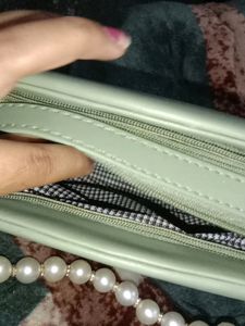 Fluorescent Green Colour Clutch