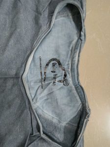 2 Tee Blue Long Tshirt And Half Being Human Te