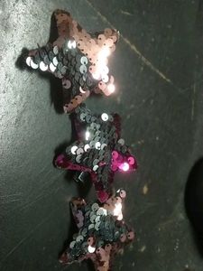 Star Sequin Hair Clips