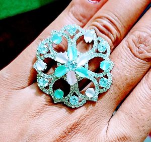 Statement Floral Ring