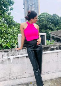 Faux Leather Pants