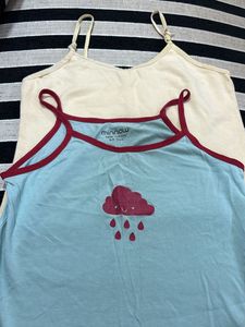 Girls Camisoles Combo Of 3