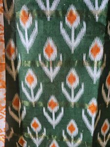 Green Cotton Saree