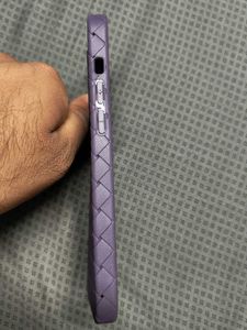 Purple Woven Phone Case