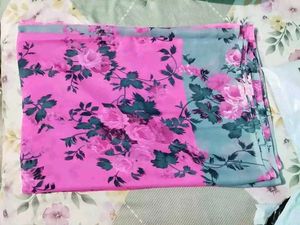 Floral Print Saree