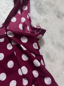 Polka Dot Short Frock