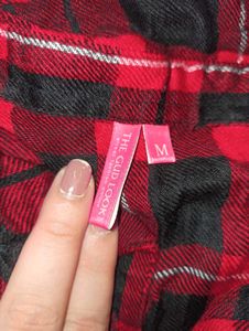 Red &amp; Black Plaid Shirt