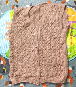 Woolen Hand Made Cardigan Sweater