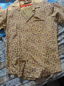 Patterned Men's Shirt