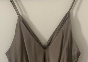 ZARA Maxi Satin Dress