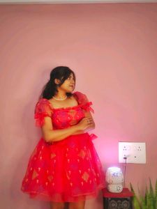 Pink Party Mini Dress