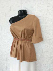 Imported One Shoulder Top