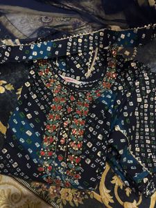 Elegant  Calcutta Embroidered Kurta