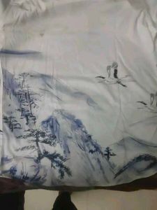 White Graphic Print Shirt