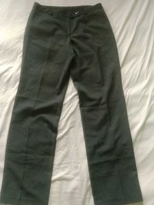 Black Career Pants