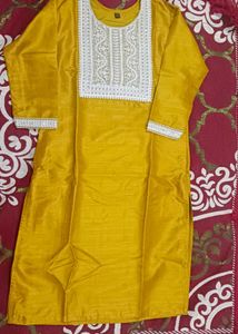 Elegant Yellow Kurta Set