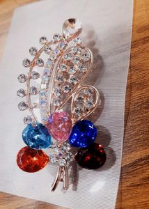 Colorful Brooch Set - 3 Peices