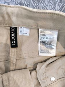H&amp;M Women Wide Twill Trousers