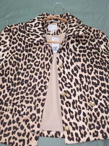 H&amp;M Leopard Print Jacket